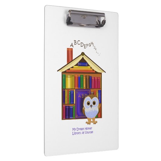 Porte-bloc Maison rêveuse - bibliothèque ! (Swatch)