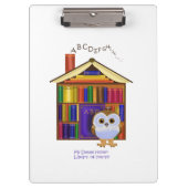 Porte-bloc Maison rêveuse - bibliothèque ! (Devant)