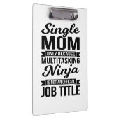 Porte-bloc Maman célibataire multitâche Ninja (Swatch)