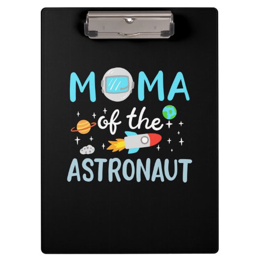 Porte-bloc Maman De L'Astronaut (Devant)
