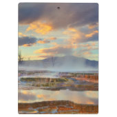 Porte-bloc Mammoth Hot Springs (Dos)