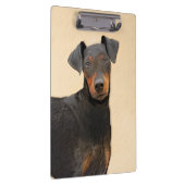 Porte-bloc Manchester Terrier Peinture Art animal original (Swatch)