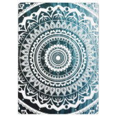 Porte-bloc Mandala Blanc Laissez la mer vous libérer (Dos)