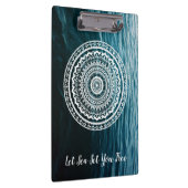Porte-bloc Mandala Blanc Laissez la mer vous libérer (Swatch)