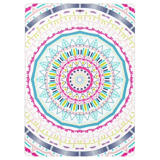 Porte-bloc mandala coloré (Dos)