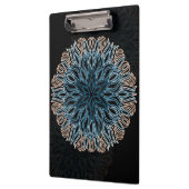 Porte-bloc Mandala de sable et de mer (Gauche)