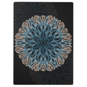 Porte-bloc Mandala de sable et de mer (Dos)