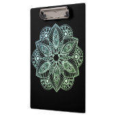 Porte-bloc Mandala Exotic Tribal Green Gradient (Gauche)