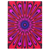 Porte-bloc Mandala floral botanique  (Dos)