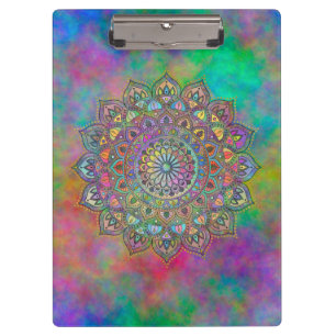 Porte-bloc Mandala Indien de Style 1 Classieux Coloré