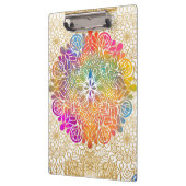 Porte-bloc Mandala multicolore (Gauche)