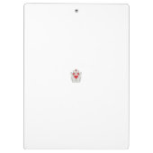 Porte-bloc Mandala papillon floral | Design d'art Boho pourpr (Dos)