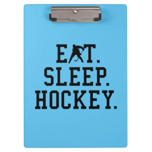 Porte-bloc Manger Dormir Hockey - Amoureux de Hockey