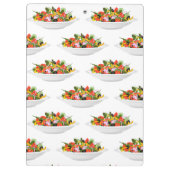 Porte-bloc Mangez plus de plantes frais motivation salade let (Dos)