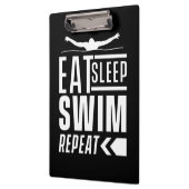 Porte-bloc Mangez Sleep Swim Répéter (Gauche)