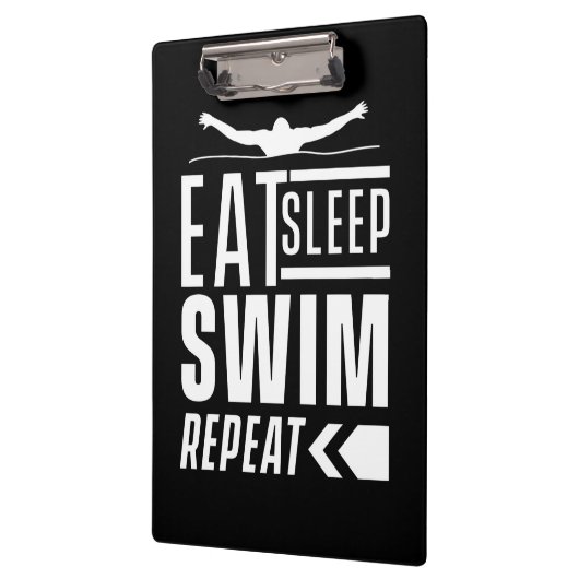 Porte-bloc Mangez Sleep Swim Répéter (Gauche)