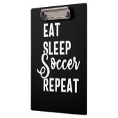 Porte-bloc mangez sommeil soccer répéter (Gauche)