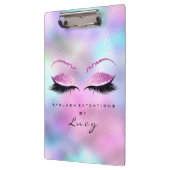 Porte-bloc Maquillage Artiste Beauté Lashes Parties scintilla (Gauche)