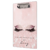 Porte-bloc Maquillage Artiste Beauté Lashes Parties scintilla (Gauche)