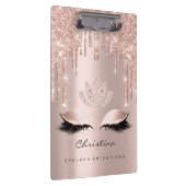 Porte-bloc Maquillage Artiste Brown Lashes de cire Étincelle  (Swatch)