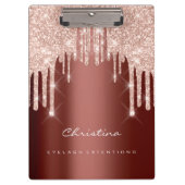 Porte-bloc Maquillage Artiste Lash Spark Rose du planificateu (Devant)