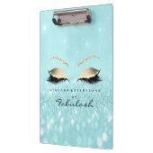 Porte-bloc Maquillage Beauty Studio Lashes Blue Gold (Gauche)