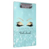 Porte-bloc Maquillage Beauty Studio Lashes Blue Gold (Swatch)