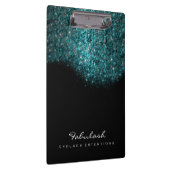 Porte-bloc Maquillage Beauty Studio Lashes Ocean Blue Sequin (Swatch)