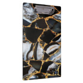 Porte-bloc Marbre blanc doré et noir (Swatch)