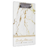 Porte-bloc Marbre blanc Et Grain D'Or (Swatch)