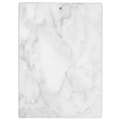 Porte-bloc Marbre blanc moderne avec bloc vert Clipbo personn (Dos)