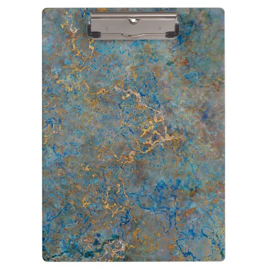 Porte-bloc Marbre de luxe de lazulite de Lapis (Devant)