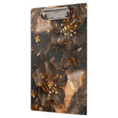 Porte-bloc Marbre et fleurs (Gauche)