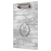 Porte-bloc Marbre Gris Avec Cadre Laura Wreath (Gauche)