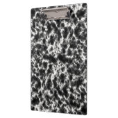 Porte-bloc Marbre noir blanc élégant (Gauche)