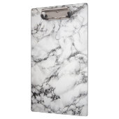 Porte-bloc marbre noir et blanc motif (Gauche)