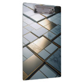 Porte-bloc Marbre Or Carreaux Luxe Géométrie (Swatch)