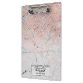 Porte-bloc Marbre rose et gris moderne Mode personnalisée (Gauche)