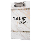 Porte-bloc Marbre rose Iridescente (Gauche)