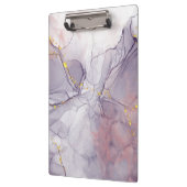 Porte-bloc Marbre violet et or (Gauche)