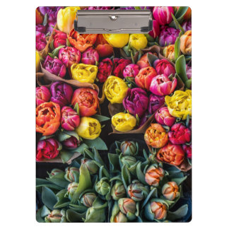 Porte-bloc Marché de Fleurs Fraîches – Floral Vibrant