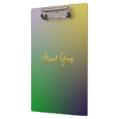 Porte-bloc Mardi Gras Jaune, Violet, Vert (Gauche)