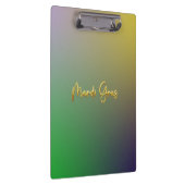 Porte-bloc Mardi Gras Jaune, Violet, Vert (Swatch)