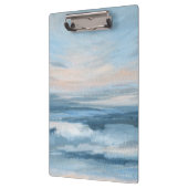 Porte-bloc Marée basse - Peinture Abstraite du paysage marin (Gauche)