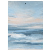 Porte-bloc Marée basse - Peinture Abstraite du paysage marin (Dos)