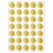 Porte-bloc Marguerite jaune (Dos)