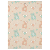 Porte-bloc Mariage-nounours (Dos)