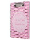 Porte-bloc Mariage rose Printemps Cerisiers en fleurs et ceri (Gauche)