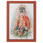 Porte-bloc Mariée en rouge au Mariage chinois à Shanghai (Dos)