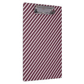 Porte-bloc Maroon, Bourgogne et Blancs en diagonale (Swatch)